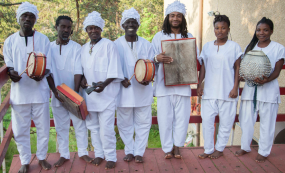 kakatsitsi drummers Nebwury Spring Festival
